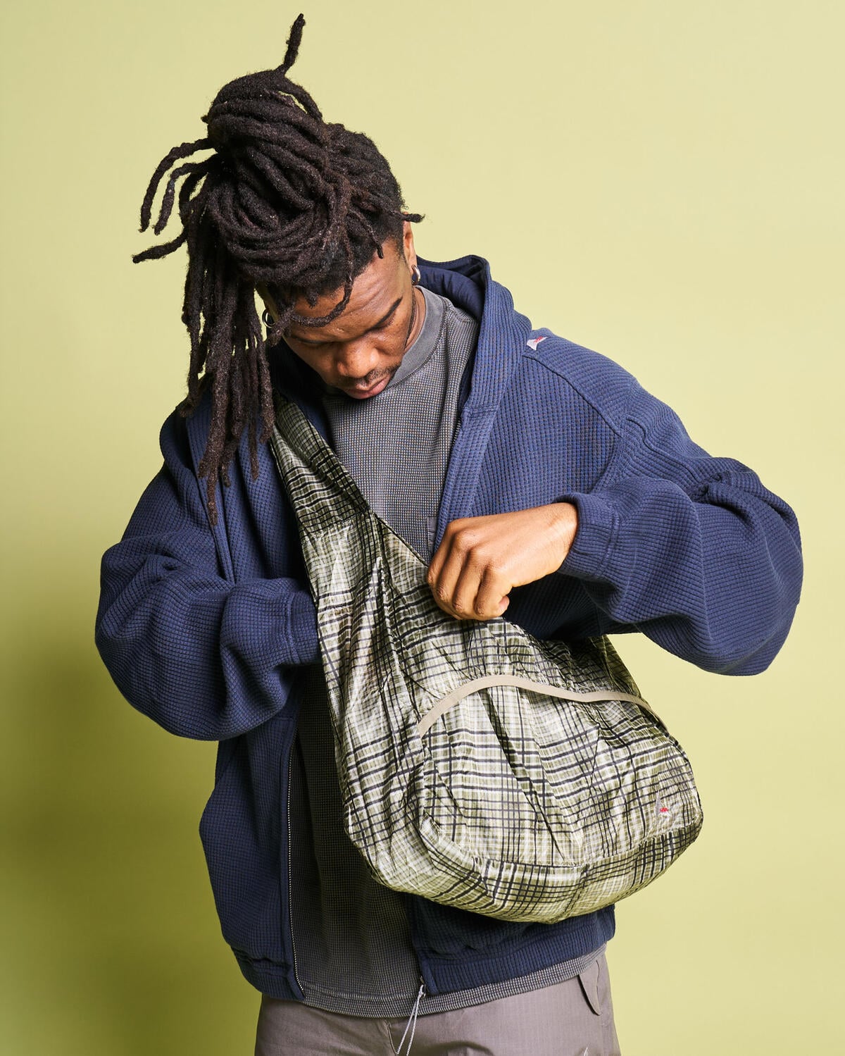 ROA LAKI Packable Knot Bag | YBUW222FA15-BLK0016 | AFEW STORE